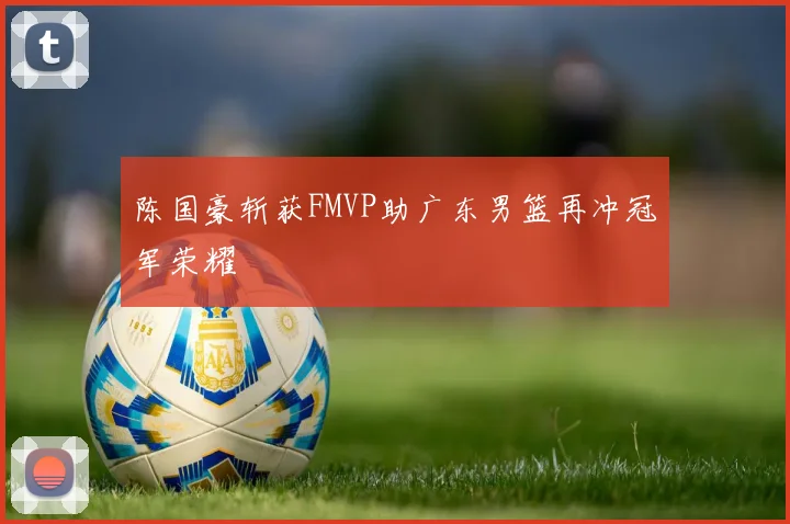 陈国豪斩获FMVP助广东男篮再冲冠军荣耀